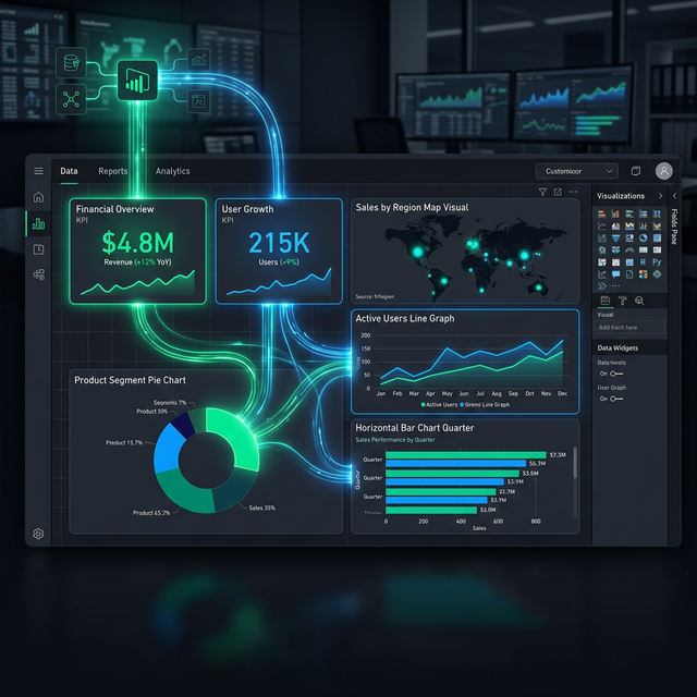Power BI Masterclass: Create Professional Dashboards from Scratch